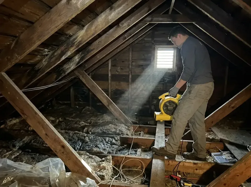 attic-water-damage-drying-proc-007 — frequently asked questions, Emergency Water Extraction & 24/7 Flood Response in Algona,…